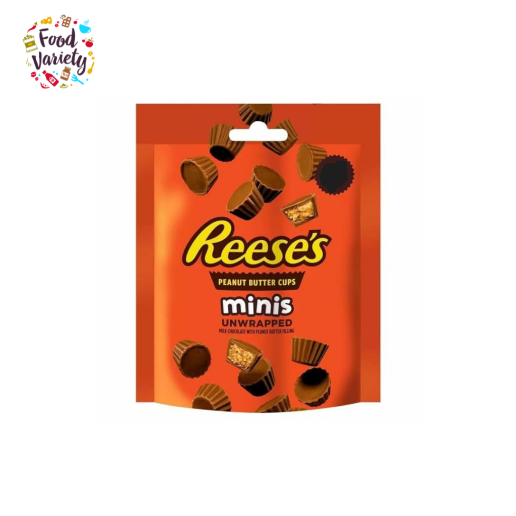 Reese's Minis Unwrapped Milk Chocolate with Peanut Butter Filling 68g