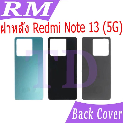ใหม่ ฝาครอบแบตเตอรี่ด้านหลัง สําหรับ Redmi Note 13 (5G) battery back cover mi note 13 5G ฝาหลัง