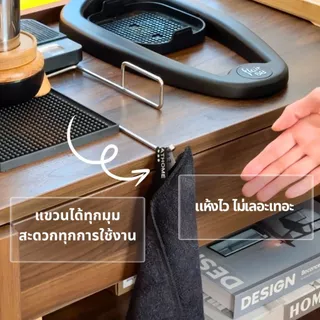 (แพ็ค 50 ผืน) ผ้าไมโครไฟเบอร์ X-Fiber™ 40x40cm สำหรับ ร้านอาหาร ร้านกาแฟ | Easyathome