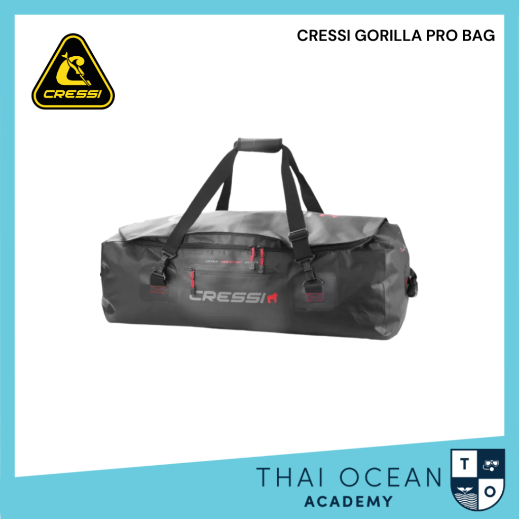 Cressi Gorilla Pro Bag กระเป๋าใส่อุปกรณ์ดำน้ำแบบกันน้ำ