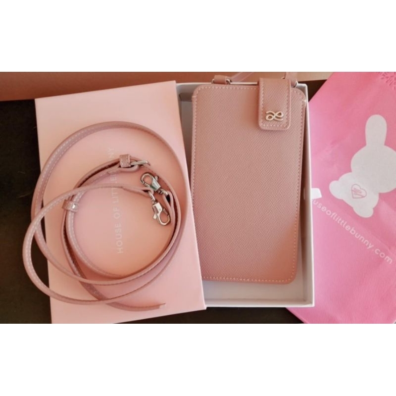 (พร้อมส่ง)Little bunny store phone case-Almond