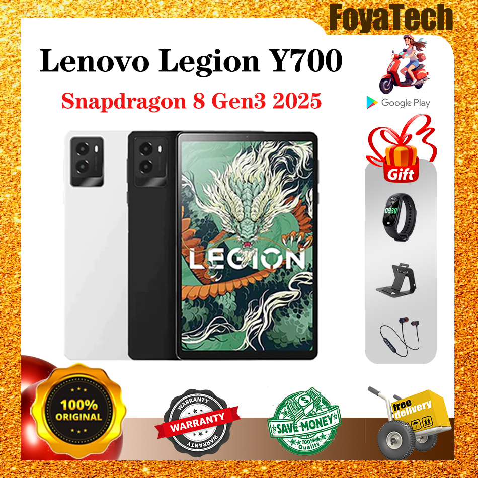 Lenovo Legion Y700 Snapdragon 8 Gen3 Lenovo Gaming Tablet 8.8 inch 2.5K 165Hz Lenovo Tablet 2025