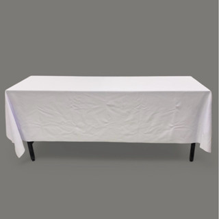 ผ้าปูโต๊ะ เนื้อผ้ามีความหนานุ่ม ยืดนิดๆ ริมผ้าไม่รุ่ย มีหลาย…