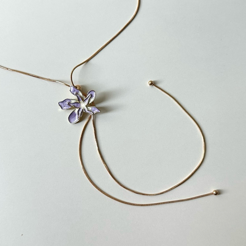 preorder สร้อยดอกไม้ สร้อยรูดปรับระดับ