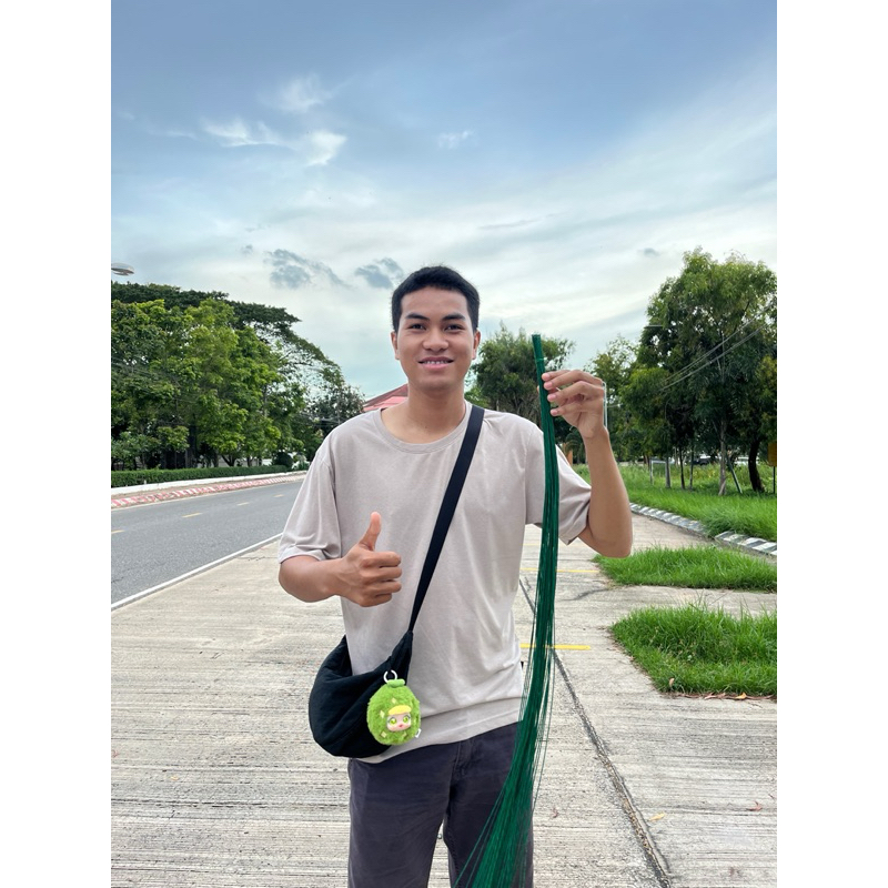 ชนวนเขียวจุดบั้งไฟยาว 1 เมตร