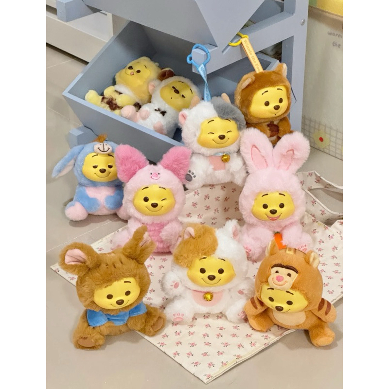 (พร้อมส่ง)[แยกตัว]กล่องสุ่มWinnie The Pooh Naughty Party