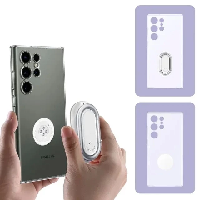 Samsung Galaxy S23 Ultra 5G Clear Gadget Case เคสขาตั้ง thumbnail 9