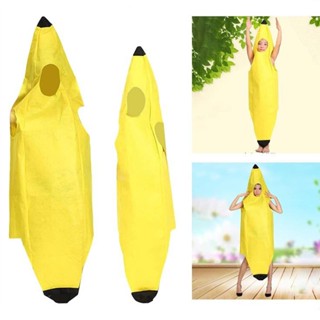 ชุดจั๊มสูท คอสเพลย์ผลไม้ กล้วยตลก สําหรับสวมบทบาทสมมุติ