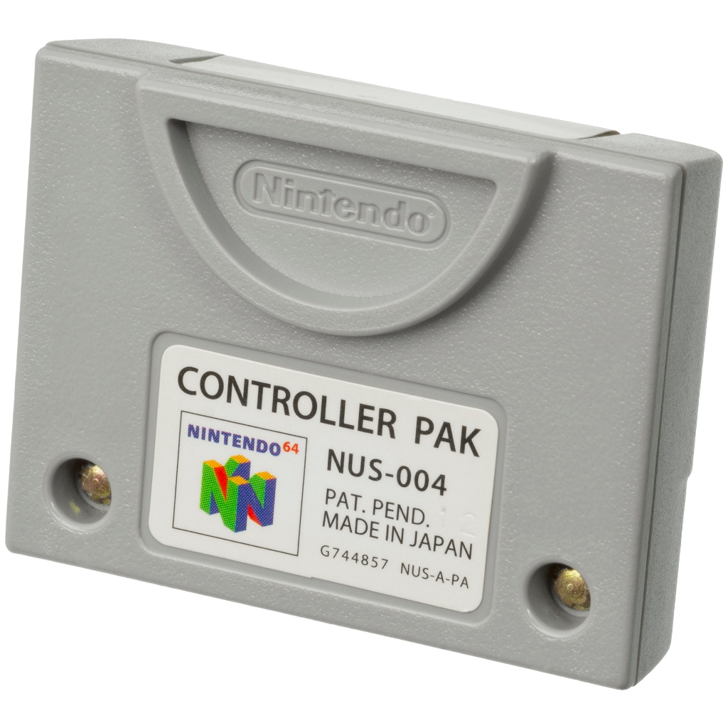 OFFICIAL NINTENDO N64 MEMORY CONTROLLER PAK (USED) ตลับเซฟสำหรับจอย N64 มือสอง !!