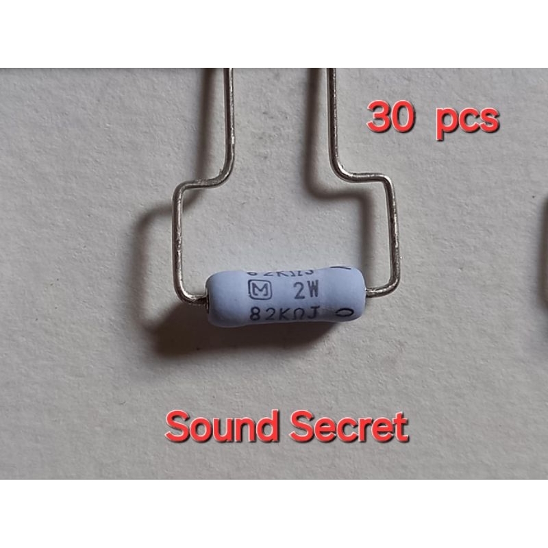 รีซิสเตอร์ทนความร้อน 82k 2 w Panasonic  30 pcs