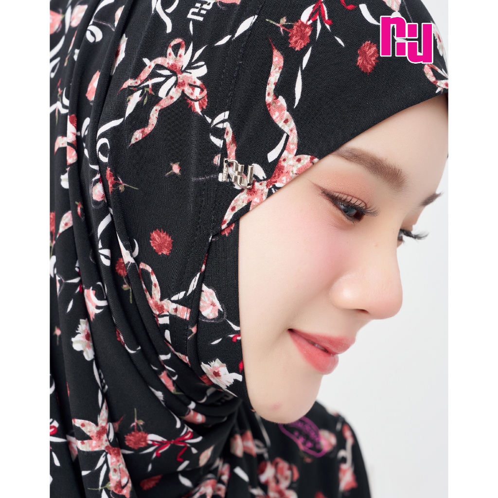 NUNUH GIFT ผ้าคลุมผมฮีญาบมุสลิมแบบสวมสำเร็จ ทรงตาลากง (TLK)