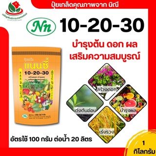 ปุ๋ย ปุ๋ยเกล็ด แนนซี่ 10-20-30 ขนาด 1 กิโลกรัม ปุ๋ยเกล็ดพรีเ…