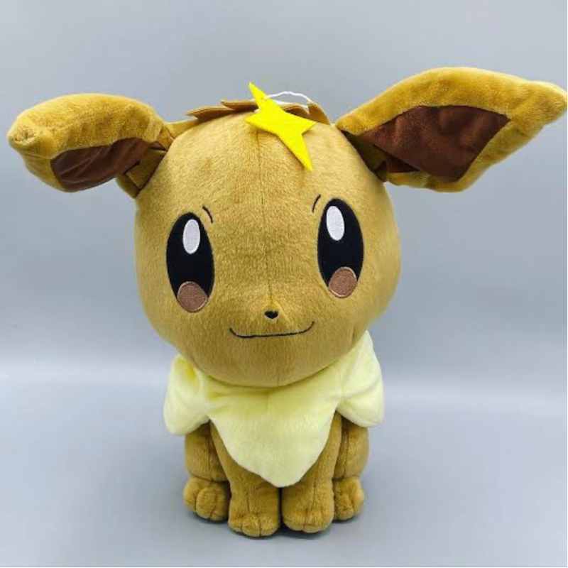 ตุ๊กตา อีวุย ท่านั่ง (30cm) โปเกม่อน | Eevee Pokemon