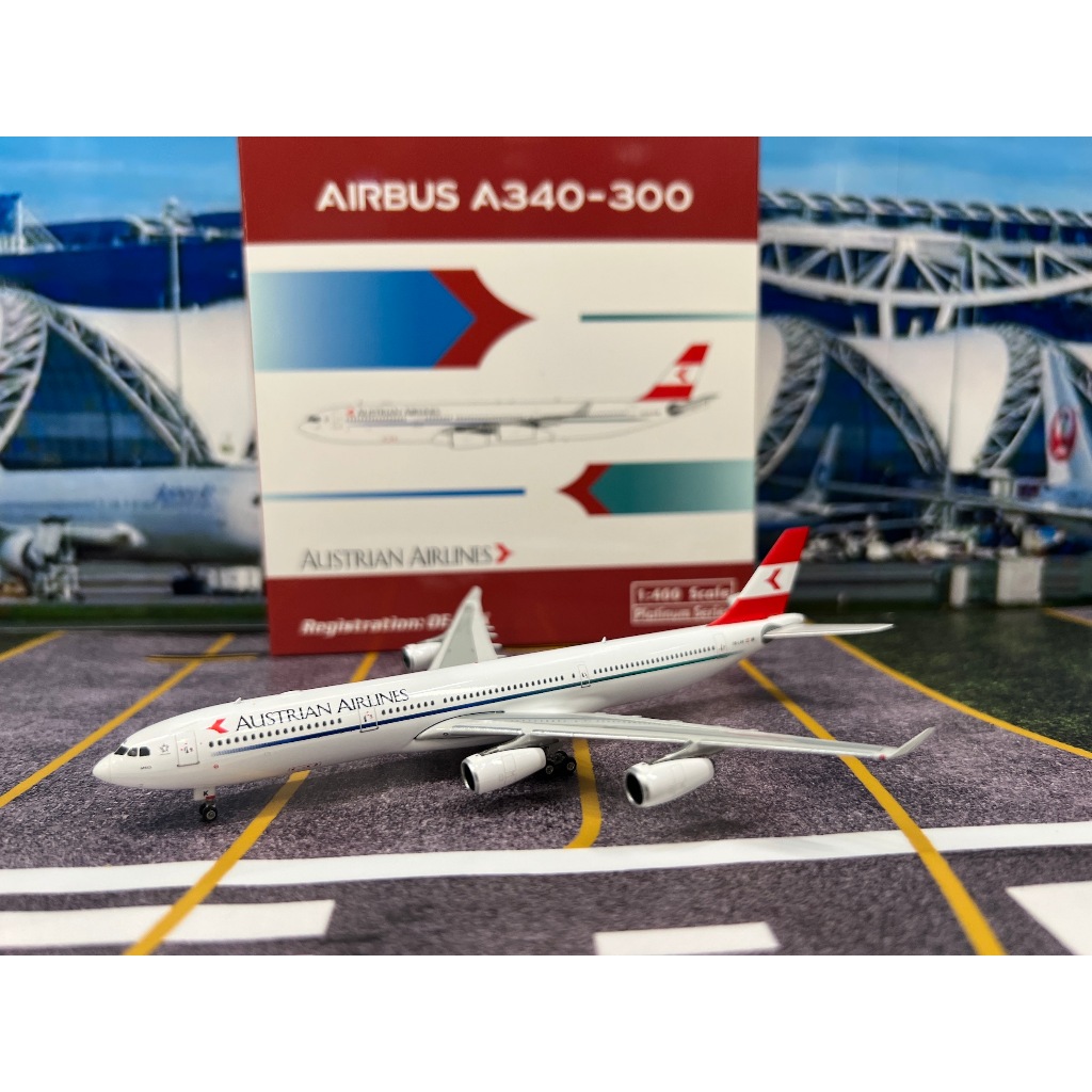 Phoenix Model [11944] 1:400 Austrian Airlines A340-300 OE-LAK