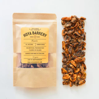 ปลานิล ปลาแซลมอน หอยแมลงภู่อบแห้ง Tilapia Salmon Skin Mussels ขนมน้องหมา Hoya Barkery Dog Treats