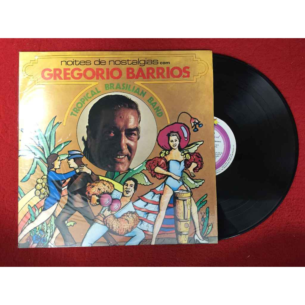 NOITES DE NOSTALGIAS COM GREGÓRIO ขนาด 12 นิ้ว LP B126