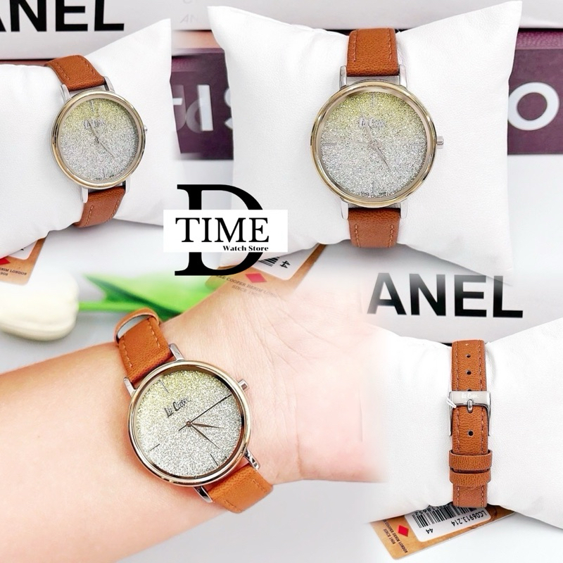 ✨แท้💯%✨นาฬิกาข้อมือLEE COOPER BS22 FE MALE 34 MM  มีใบรับประกัน💢พร้อมส่ง💢