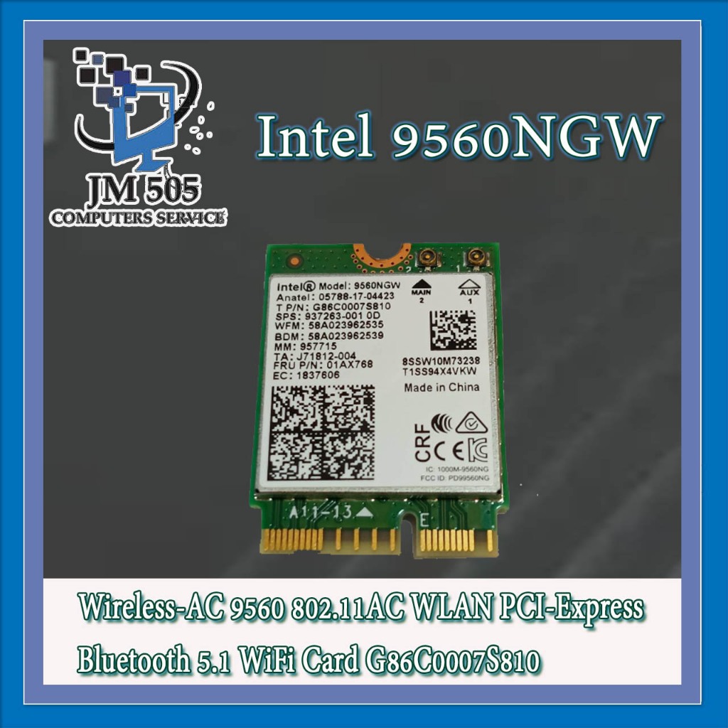 Intel 9560NGW Wireless-AC 9560
