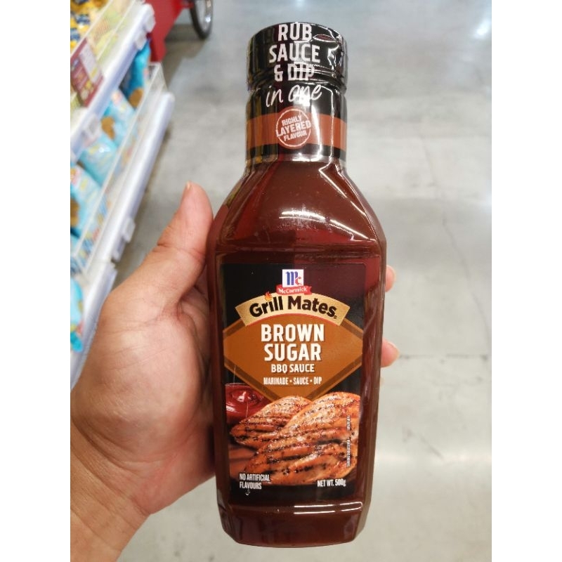 ecook​ ซอส​ หมัก​ สำหรับ​ ย่าง​ ราดบนสเต็ก​ mv Mc​ Cormick grill​ mate​ BBQ​ sauce​ series 500ml