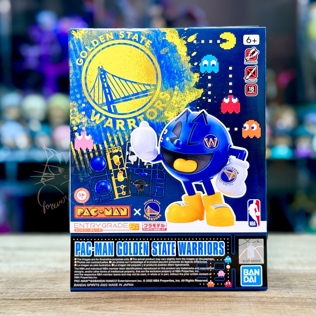 Bandai ENTRY GRADE PAC-MAN GOLDEN STATE WARRIORS