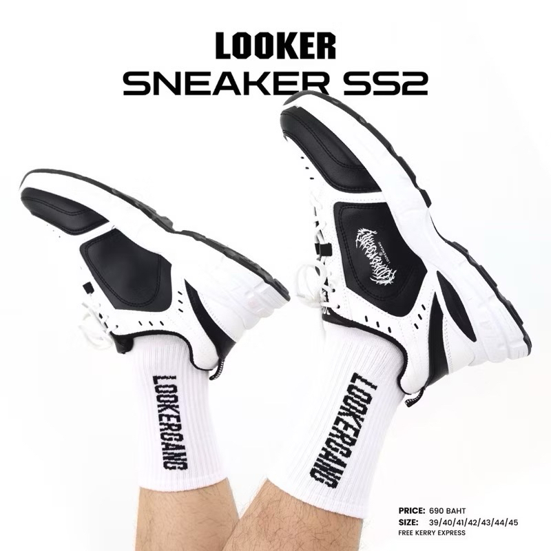 LOOKER - รองเท้าผ้าใบข้อต่ำ