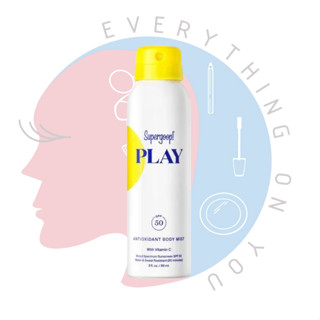 [พร้อมส่ง] Supergoop! Play Antioxidant-Infused Sunscreen Mis…