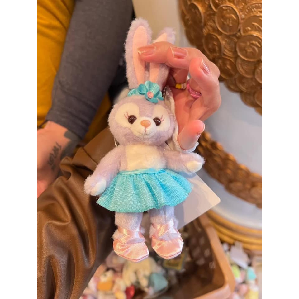 ตุ๊กตา พวกกุญแจ ดัฟฟี่ แอนด์ เฟรนด์ สเตลล่า ลู กระโปรง ยางมัดผม สีฟ้า รองเท้า ชมพู ดิสนี่ย์ Duffy an