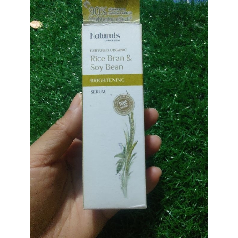 Sale 75% Naturals by Watsons Rice Bran & Soy Bean Serum 30ml Made in Korea