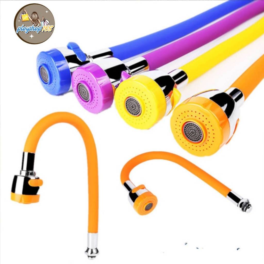 ท่อต่อก๊อกน้ำ​ ดัดได้​ ขนาด 50 ซม.(สินค้าจะได้แค่สายกับหัวก็อกจะไม่ได้ที่เปิดปิด) – โปรปัง