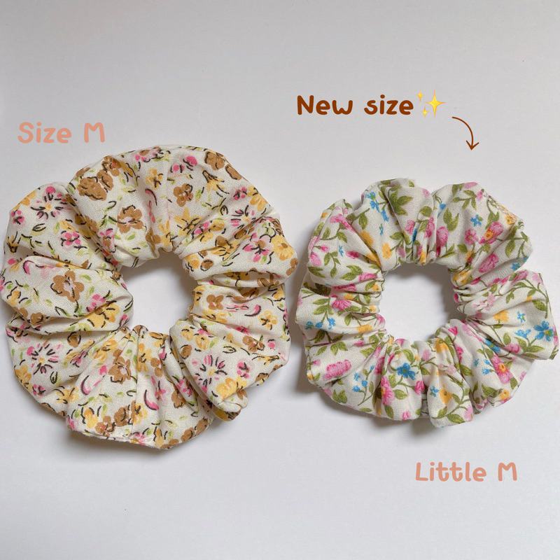 ✿NEW✿Sweet floral✿ ยางรัดผมโดนัท ลายดอกไม้ - รูปที่ 4
