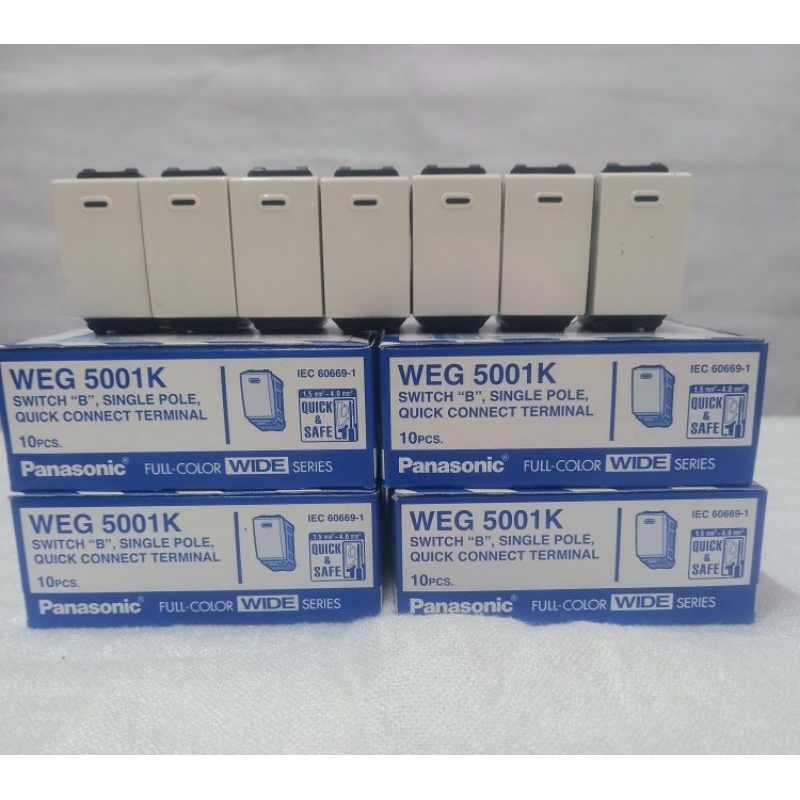 สวิทซ์ทางเดียว WEG5001K
