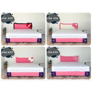 เตียงคิตตี้+ที่นอนขนาด6ฟุต(แจ้งรหัสในแชท)​