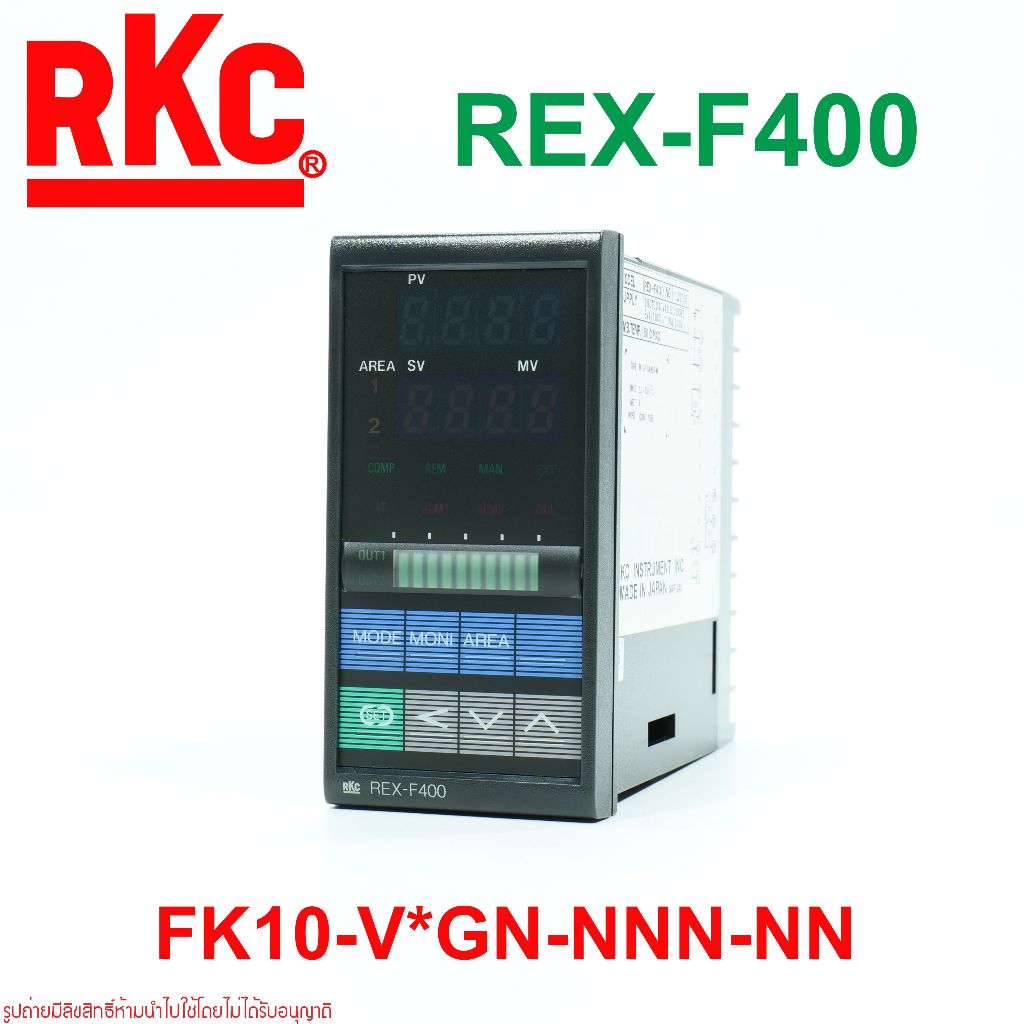 F400 FK10-V*GN-NNN-NN RKC CB400 RKC Temperature Controllers RKC F400-FK10-V*GN-NNN-NN
