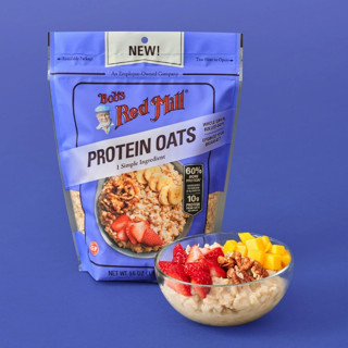Bob's Red Mill Gluten Free Whole Grain Protein Oats 454g. Hi…