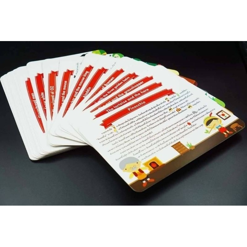 การ์ดนิทานฝึกจับใจความ Interactive Bedtime Story แนวสาธิต Vanda Learning - รูปที่ 5