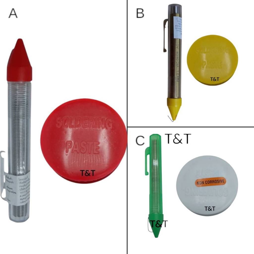 โลหะบัดกรี + น้ำยาประสาน Soldering Wire + Soldering Paste ULTRACORE เพื่อผลงานบัดกรีที่ยอดเยี่ยม
