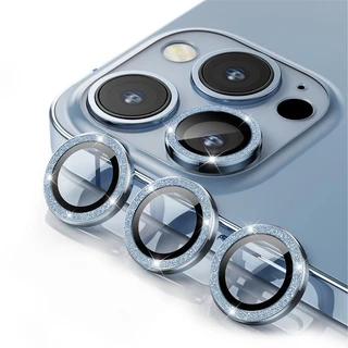 กลิตเตอร์ฟิล์มกล้อง For iPhone 17 16 11 12 13 14 15 Pro Max Air 16 15 Plus 12 Mini 13promax 14 16promax ฟิล์มเลนส์กล้อง