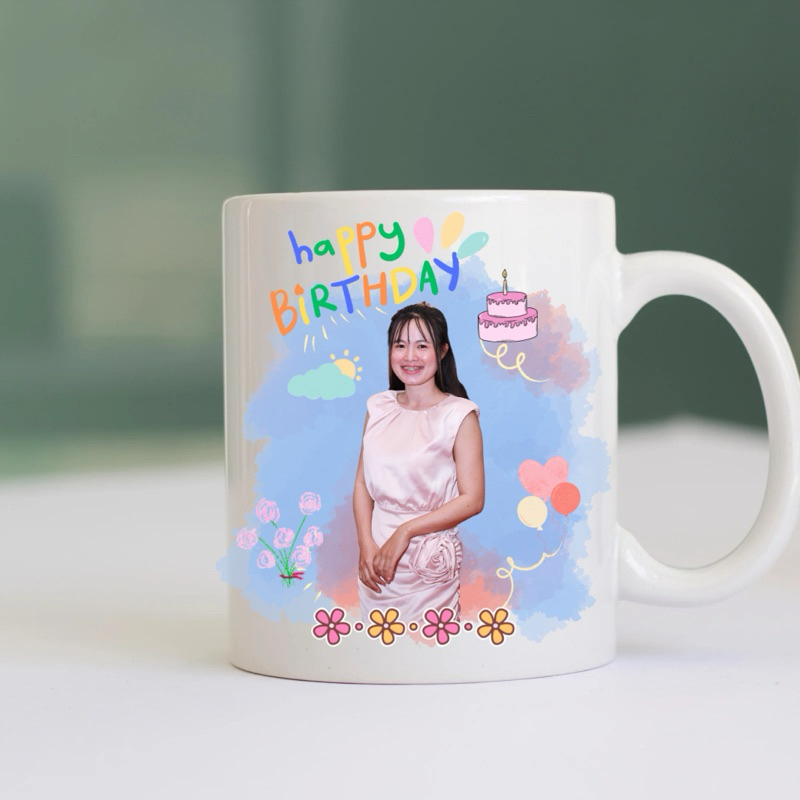 สกรีนแก้ว ใส่ข้อความได้ ใส่รูปภาพได้ !ร้านออกแบบไห้ฟรี! - รูปที่ 3