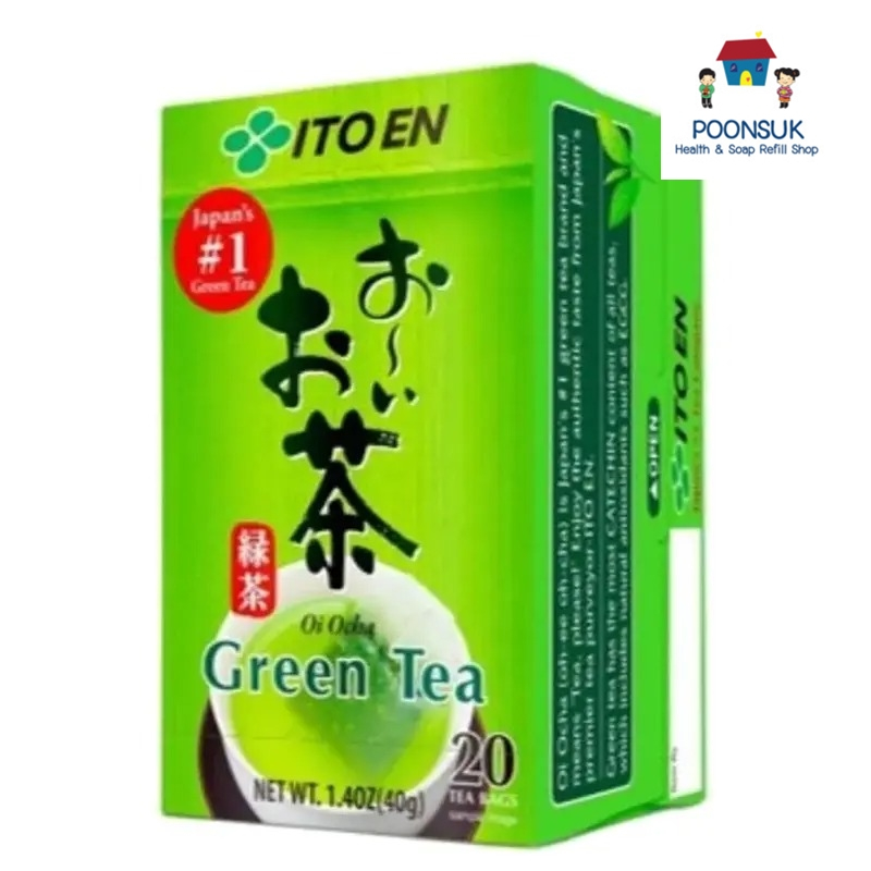 ITOEN อิโตเอ็น ชา ชาเขียว ชาเขียวญี่ปุ่น 2กX20ซอง