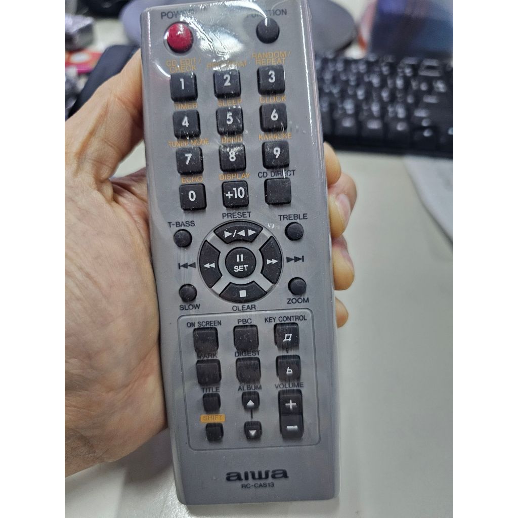 Remote control เครื่องเสียง AIWA รุ่น RC-CAS13