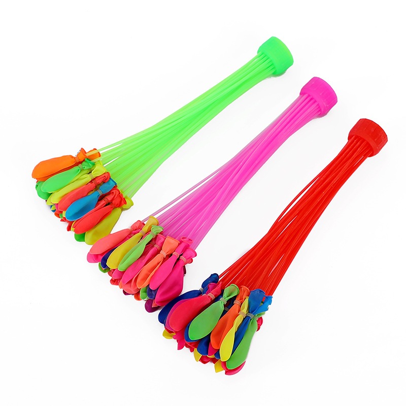 ยกโหล6ห่อ ลูกโป่งน้ำ มาพร้อมหัวต่อก็อกน้ำ Water Balloons ของเล่นเด็ก ของเล่นกลางแจ้ง เกมส์ครอบครัว เกมส์ปาร์ตี้ - รูปที่ 7