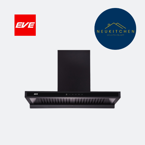 EVE เครื่องดูดควันติดผนัง MAXIMUS 90 สีดำ ขนาด 90 ซม. กำลังดูด 1800 m³/h