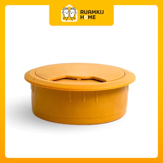 1 ชิ้น ช่องร้อยสายไฟพลาสติก ทรงกลม ปรับขนาดได้ 60 x 60 x 25 mm