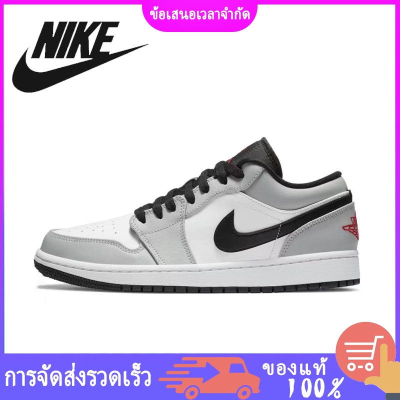 ✅ของแท้ 100% NIKE Air Jordan 1 Low 553558-030 สีเทา