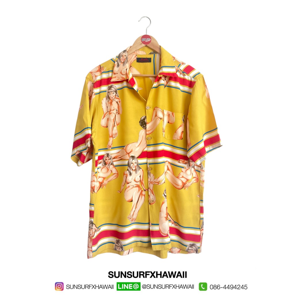 HYSTERIC GLAMOUR HAWAIIN SHIRT