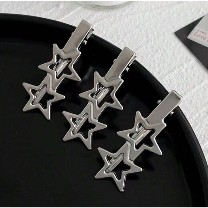 mija.stories - cosmo hair clip กิ๊บรูปดาว (ได้ 3 อัน)