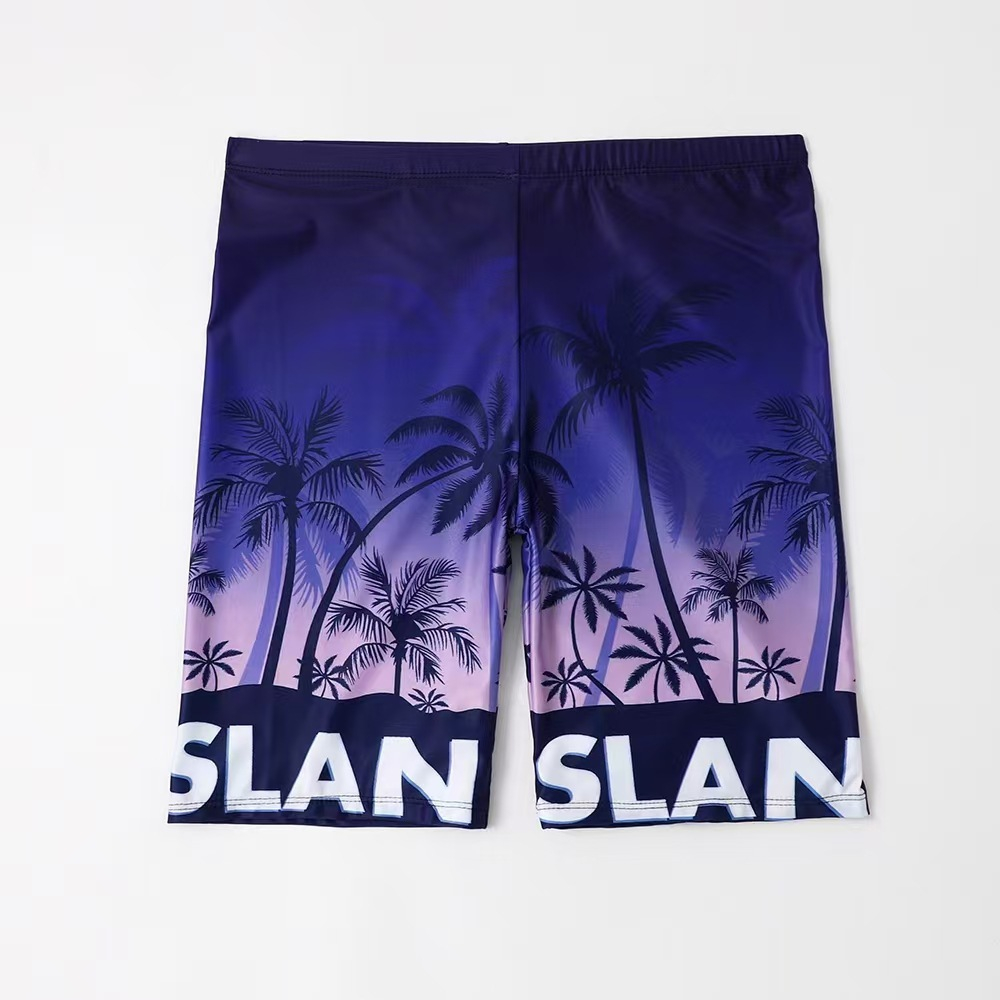 กางเกงว่ายน้ำชาย กางเกงว่ายน้ำทรงหลวม ผ้าแห้งไว swimming 100kg แฟชั่นพิมพ์ลาย#0683 - รูปที่ 7