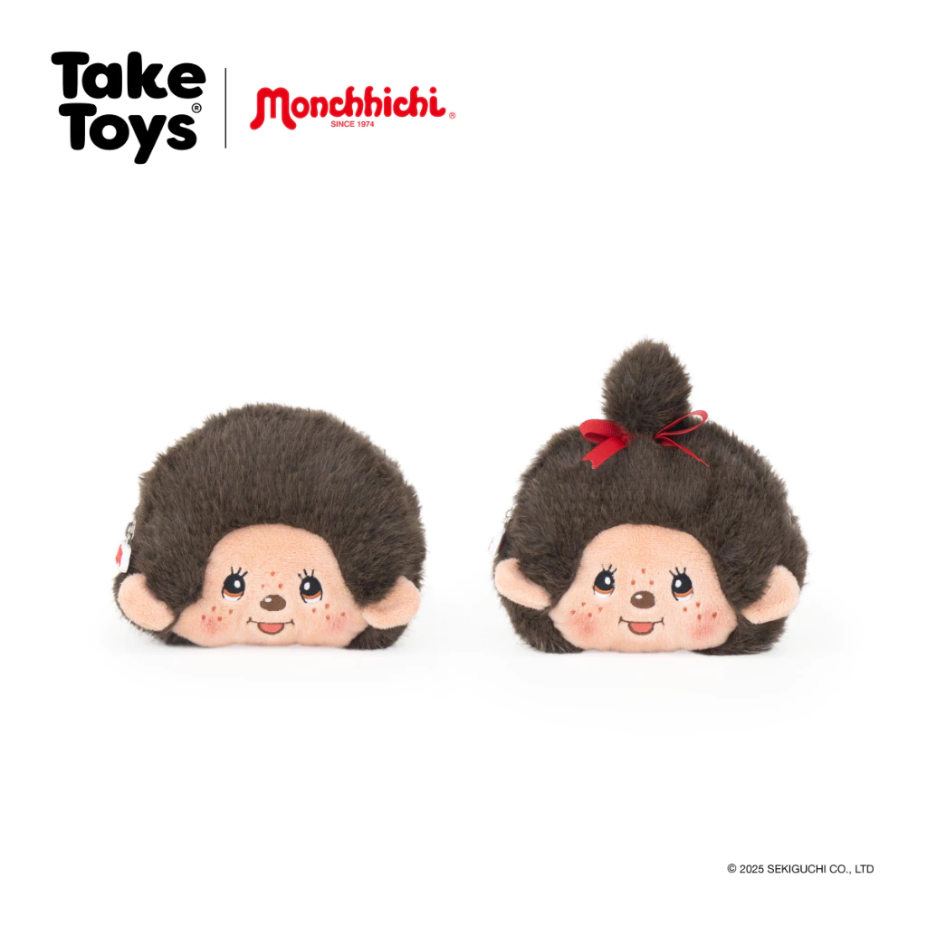 Monchhichi Face Pouch - กระเป๋าอเนกประสงค์มอนชิชิ