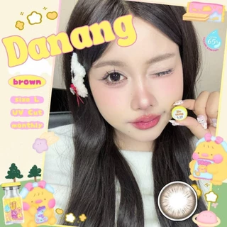 💧ค่าอมน้ำ65% คอนแทคเลนส์ Hydrogel 🌈Danang🌈 Brown / Gray (ulens) ขนาดบิ๊กอาย💖