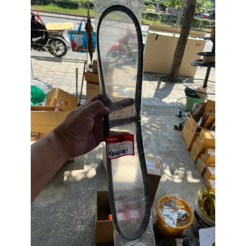 แท้ศูนย์สายพานหน้าเครื่อง HONDA JAZZ GEปี08-13 CITY 1.5L NMปี08-13 Honda Freed แท้ 38920-RB0-004 5PK1137